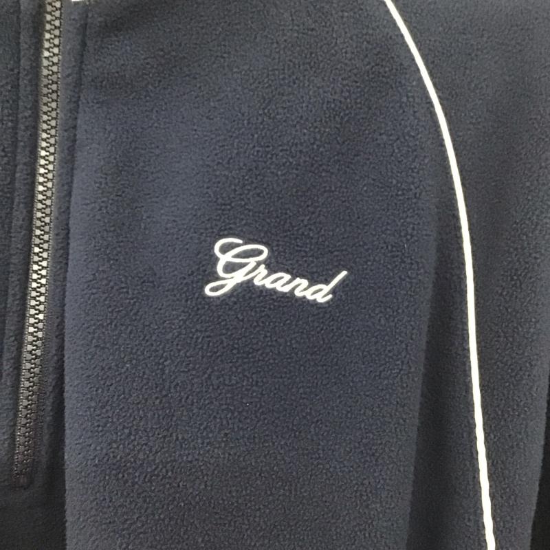 アンブロ UMBRO ジャケット、上着 ジャケット、ブレザー grand collection Fleece Pullover with Piping Jacket L 無地 紺 / ネイビー /  メンズ USED 古着 中古 10137493