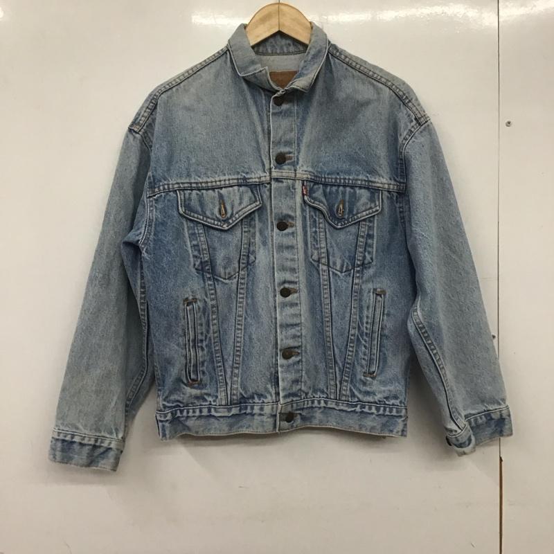 リーバイストラウスアンドコー Levi Strauss & co. ジャケット、上着 ジャンパー、ブルゾン デニムジャケット Gジャン アウター カジュアルジャケット L 無地 インディゴ / インディゴ /  メンズ USED 古着 中古 10139492