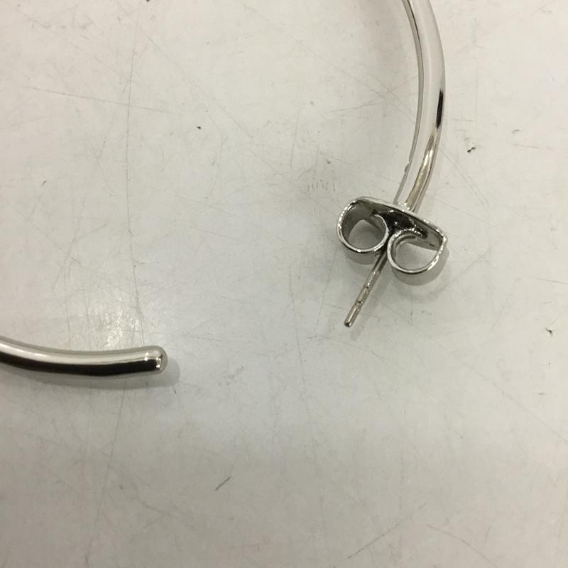 マークジェイコブス MARCJACOBS アクセサリー ピアス フープ 両耳用 ロゴ、文字 銀 / シルバー /  レディース USED 古着 中古 10133412