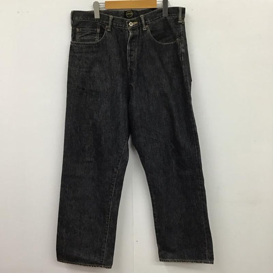 テンダーロイン TENDERLOIN パンツ デニム、ジーンズ デニムパンツ ストレートパンツ ワイドパンツ カジュアルパンツ ジーンズ 36 無地 黒 / ブラック /  メンズ USED 古着 中古 10115127