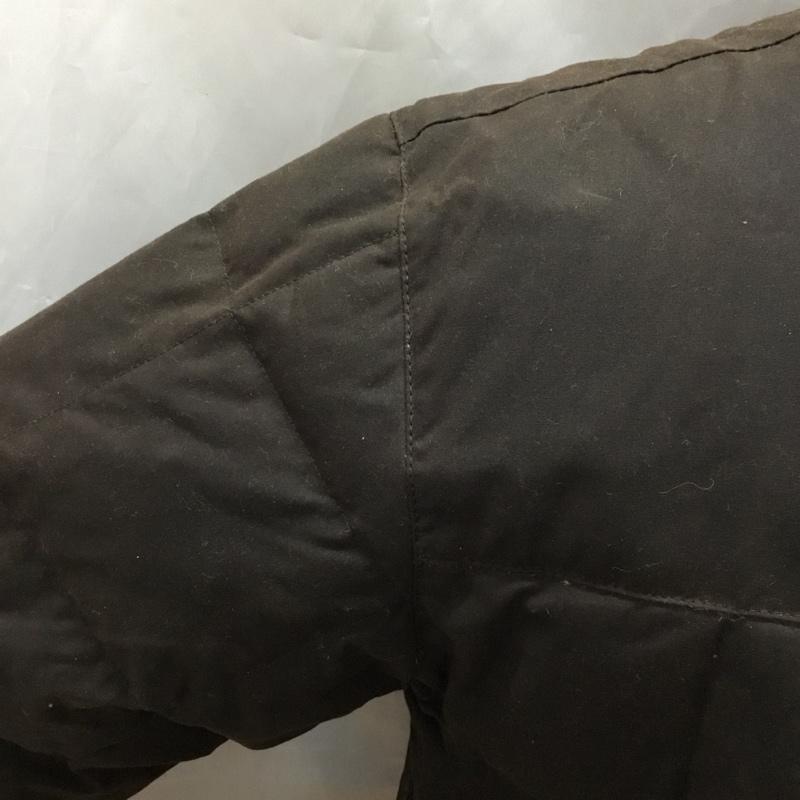 エルエルビーン L.L.Bean ジャケット、上着 ダウンジャケット DBL7 オイルドジャケット S ロゴ、文字 ダークブラウン / ダークブラウン /  メンズ USED 古着 中古 10111396