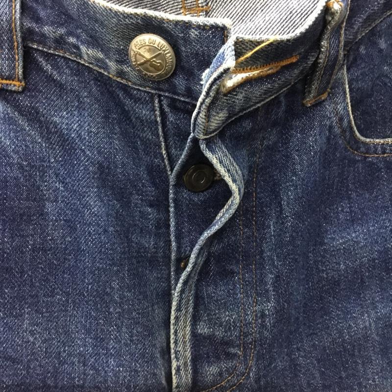 アーペーセー A.P.C. パンツ デニム、ジーンズ デニムパンツ ストレートパンツ ワイドパンツ カジュアルパンツ 31インチ 無地 インディゴ / インディゴ /  メンズ USED 古着 中古 10114843