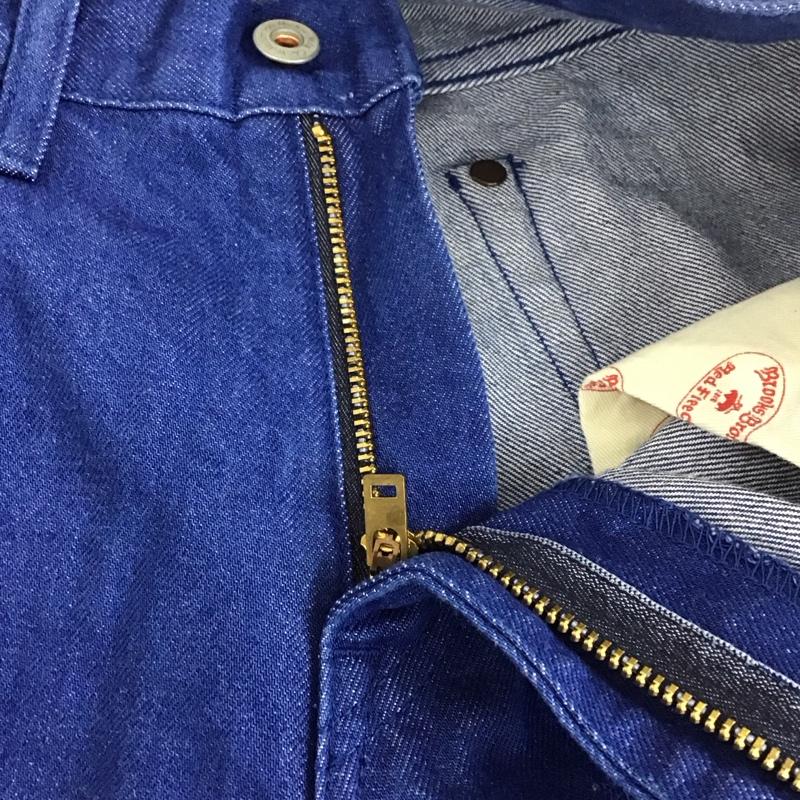 ディッキーズ Dickies パンツ デニム、ジーンズ 152M40BR02 BROOKS BROTHERS 30 無地 青 / ブルー /  メンズ USED 古着 中古 10111212