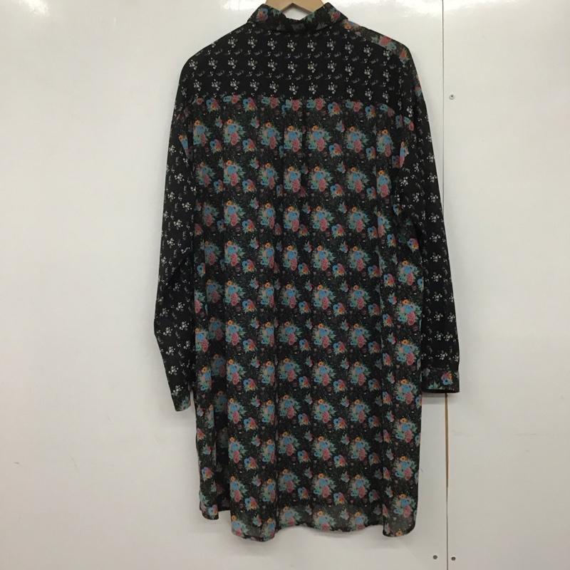 ジュエティ jouetie ワンピース ロングスカート 081740301401-03 膝下丈 シャツワンピース 長袖 M 花柄 マルチカラー / マルチカラー /  レディース USED 古着 中古 10143938