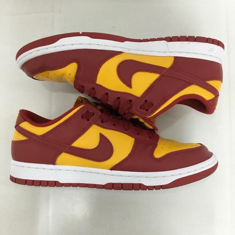 ナイキ NIKE スニーカー スニーカー DD1391 701 DUNK LOW RETRO 27.5cm 箱有 27.5cm ロゴ、文字 赤 / レッド / X 橙 / オレンジ /  メンズ USED 古着 中古 10128867