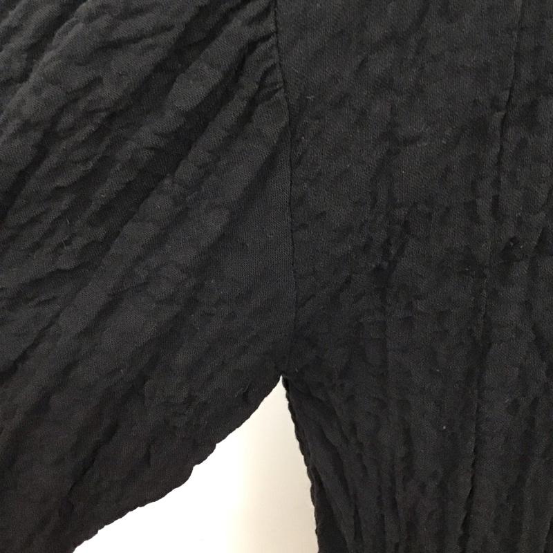 ザラベーシック ZARA BASIC ワンピース ロングスカート 長袖ロングワンピース フレアワンピース クルーネック S 無地 黒 / ブラック /  レディース USED 古着 中古 10119061