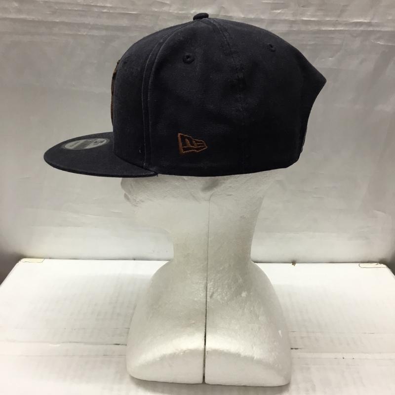 ニューエラ NEW ERA 帽子 キャップ 9FIFTY スナップバック 横浜DeNAベイスターズ ロゴ、文字 紺 / ネイビー /  メンズ USED 古着 中古 10118926