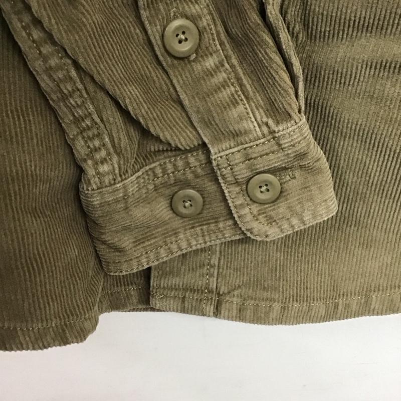 パタゴニア patagonia シャツ、ブラウス 長袖 STY53795FA15 コーデュロイ XS ロゴ、文字 ベージュ / ベージュ /  メンズ USED 古着 中古 10145228
