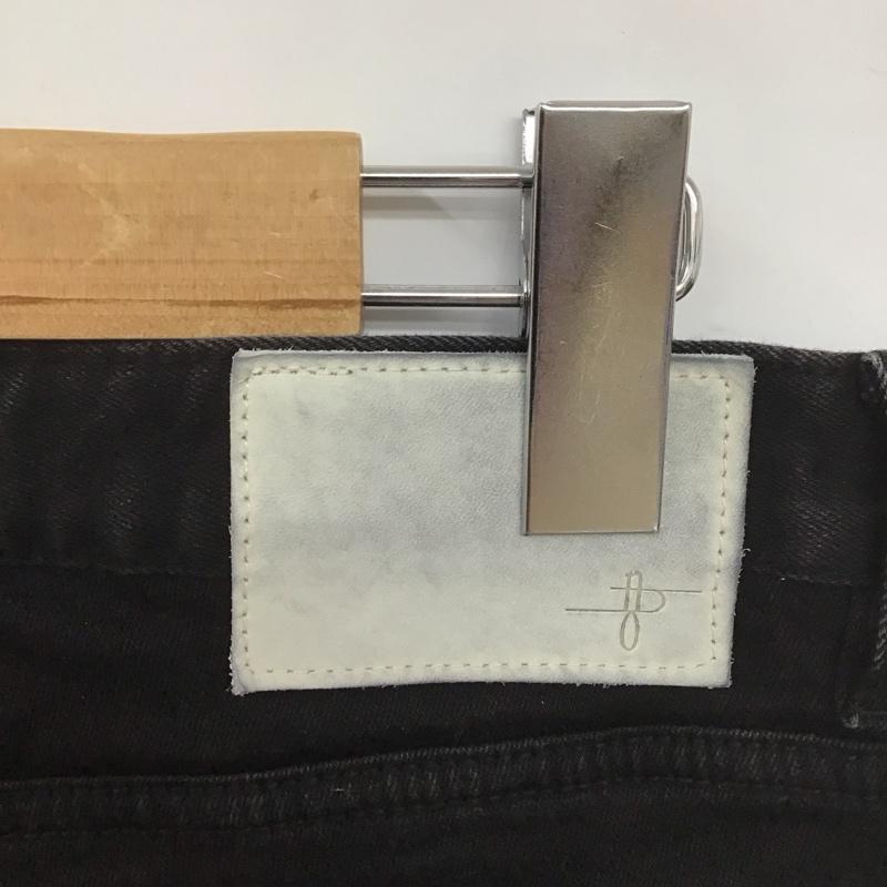 ノーアイディ NO ID. パンツ デニム、ジーンズ 436070-370p Cストレッチスキニーパンツ デニムパンツ ジーンズ スリムパンツ 3 無地 黒 / ブラック /  メンズ USED 古着 中古 10106549