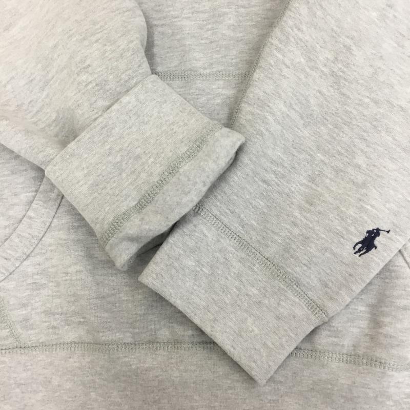 ラルフローレン RALPHLAUREN パーカー 長袖 ビッグロゴ　プルオーバー XL ロゴ、文字 灰 / グレー /  メンズ USED 古着 中古 10106145