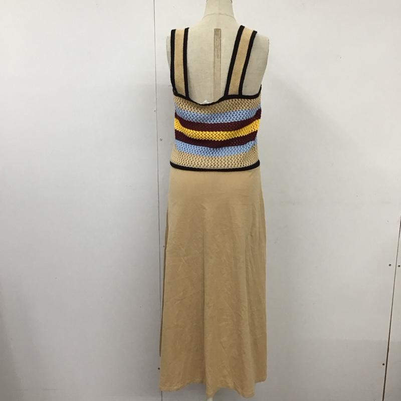ザラ ZARA ワンピース ロングスカート M  マルチカラー / マルチカラー /  レディース USED 古着 中古 10121423