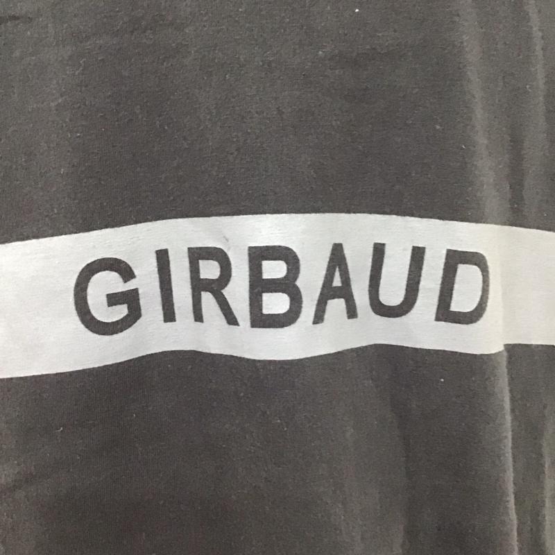 マリテフランソワジルボー MARITHEFRANCOISGIRBAUD Tシャツ 長袖 ロンT クルーネック XXL ロゴ、文字 黒 / ブラック /  メンズ USED 古着 中古 10112679