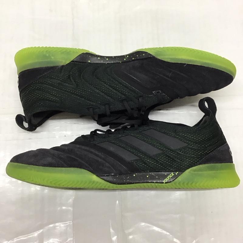アディダス adidas スニーカー スニーカー COPA 19.1 BB8092 フットサルシューズ 27.5cm 27.5cm ロゴ、文字 黒 / ブラック / X 黄緑 / イエローグリーン /  メンズ USED 古着 中古 10118767