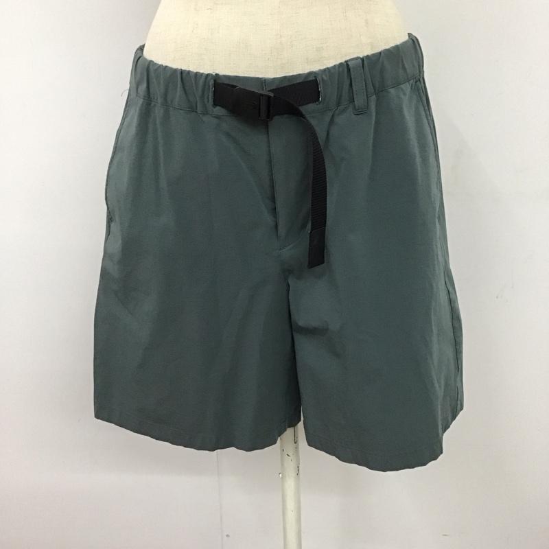 ザノースフェイス THE NORTH FACE パンツ ショートパンツ NBW42214 マグマショーツ L ロゴ、文字 灰 / グレー /  レディース USED 古着 中古 10117209