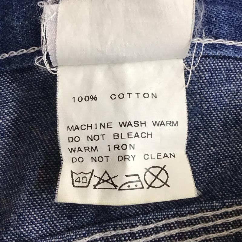 ポインター POINTER パンツ デニム、ジーンズ デニムパンツ ストレートパンツ ワイドパンツ カジュアルパンツ 32インチ 無地 インディゴ / インディゴ /  メンズ USED 古着 中古 10116398