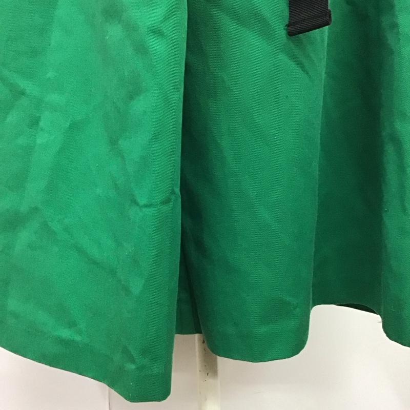 ディッキーズ Dickies スカート ロングスカート dk006423 niko and ラップワークスカート M 無地 緑 / グリーン /  レディース USED 古着 中古 10120339