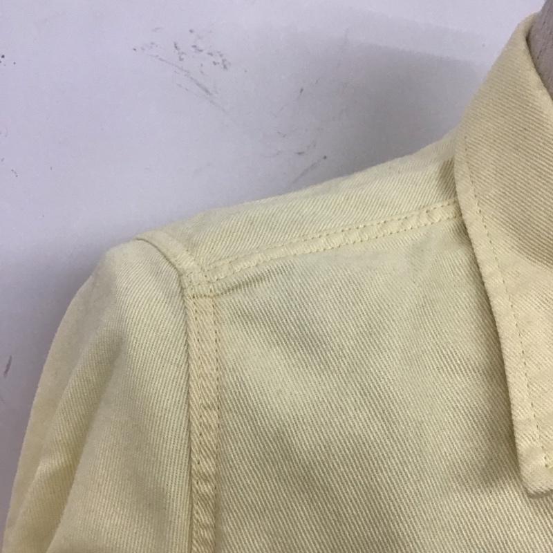 リー Lee ジャケット、上着 ジャケット、ブレザー デニムジャケット DUFFER S 無地 黄 / イエロー /  メンズ USED 古着 中古 10106241