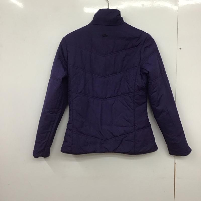 ナイキ NIKE ジャケット、上着 ジャンパー、ブルゾン リバーシブル M 無地 黒 / ブラック / X 紫 / パープル /  レディース USED 古着 中古 10147839