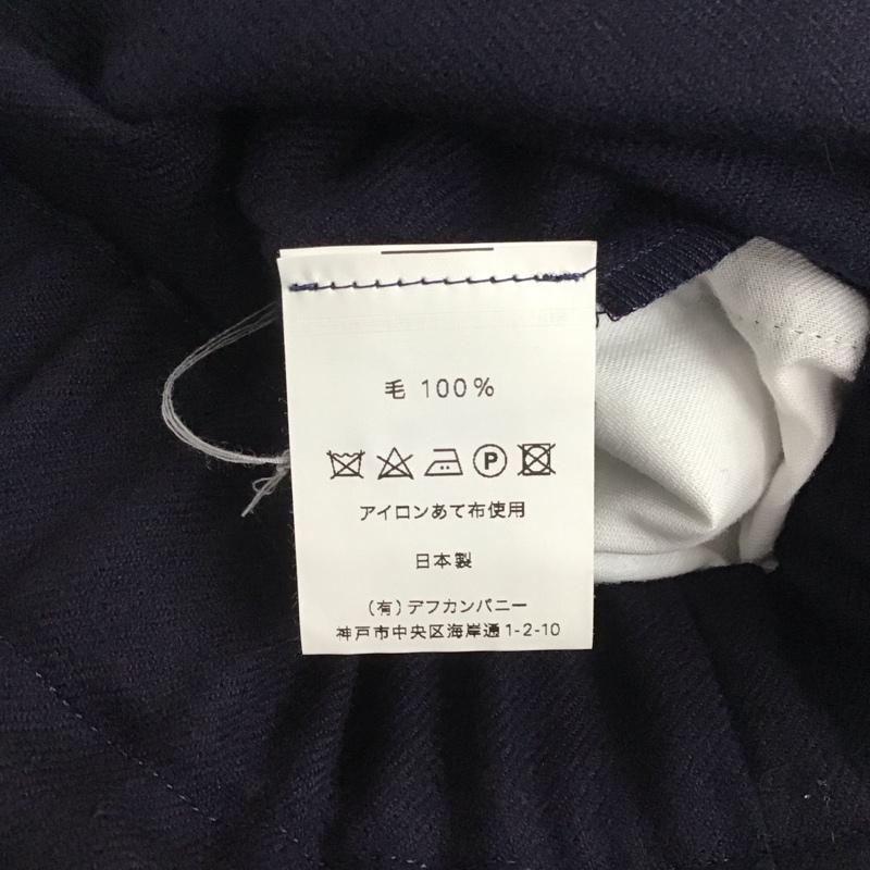 シャルパンティエドゥヴェッソ Charpentier de Vaisseau パンツ スラックス 0 無地 紺 / ネイビー /  レディース USED 古着 中古 10140636