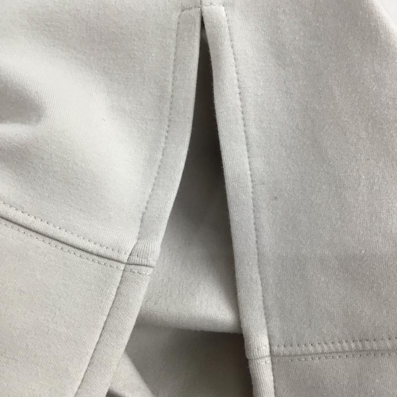 ミスティウーマン mysty woman トレーナー 長袖 ハーフジップ M 無地 ベージュ / ベージュ /  レディース USED 古着 中古 10141226