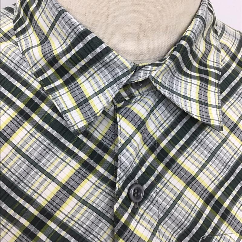 サロモン SALOMON シャツ、ブラウス 半袖 半袖シャツ カラーシャツ 半袖カットソー チェックシャツ S チェック マルチカラー / マルチカラー /  メンズ USED 古着 中古 10112818