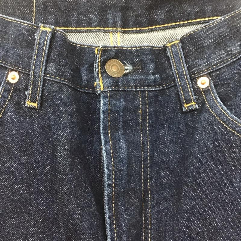 リーバイストラウスアンドコー Levi Strauss & co. パンツ デニム、ジーンズ デニムパンツ ストレートパンツ ワイドパンツ カジュアルパンツ 32インチ 無地 インディゴ / インディゴ /  メンズ USED 古着 中古 10108635