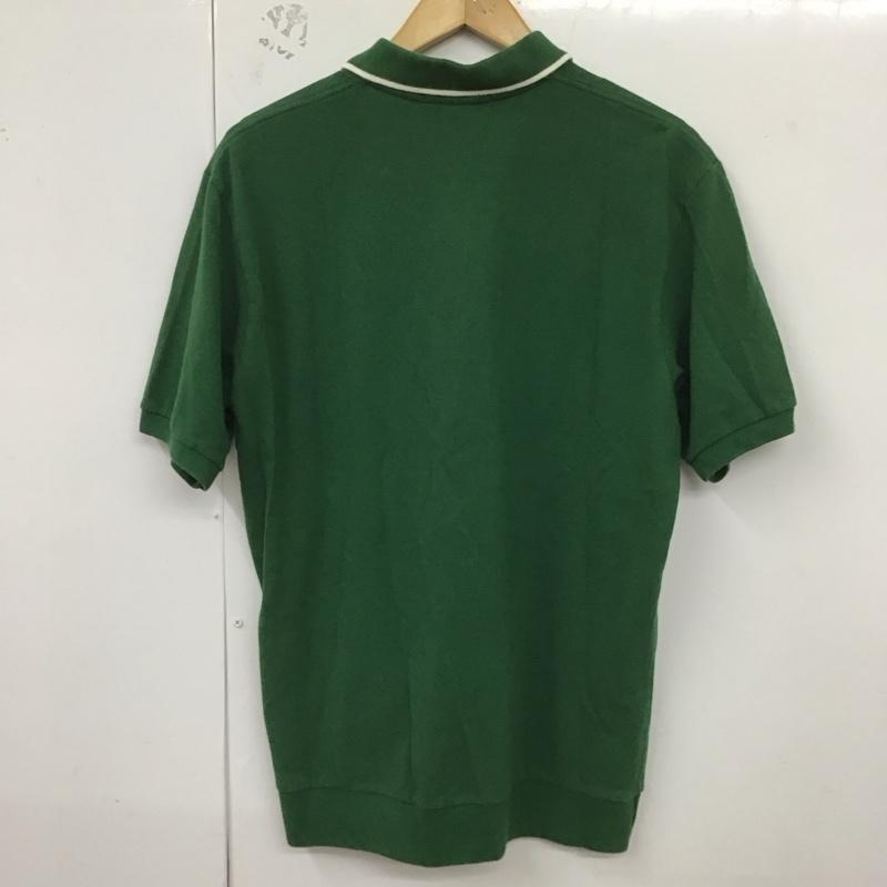 ポロラルフローレン POLO RALPH LAUREN ポロシャツ 半袖 半袖ポロシャツ 半袖カットソー カラーシャツ M ロゴ、文字 緑 / グリーン /  メンズ USED 古着 中古 10129272