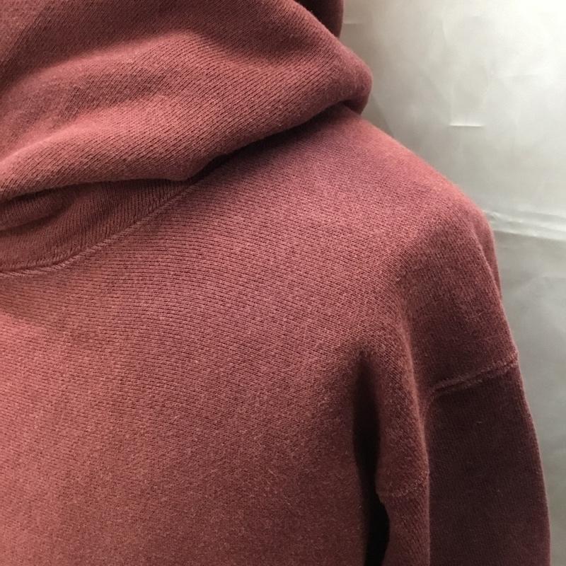 チャンピオン Champion パーカー 長袖 フーディ L 無地 えんじ / ワインレッド /  メンズ USED 古着 中古 10108898
