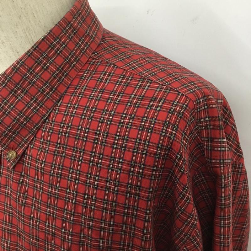 ブルックスブラザーズ BROOKS BROTHERS シャツ、ブラウス 長袖 ボタンダウンシャツ XXL チェック マルチカラー / マルチカラー /  メンズ USED 古着 中古 10109932