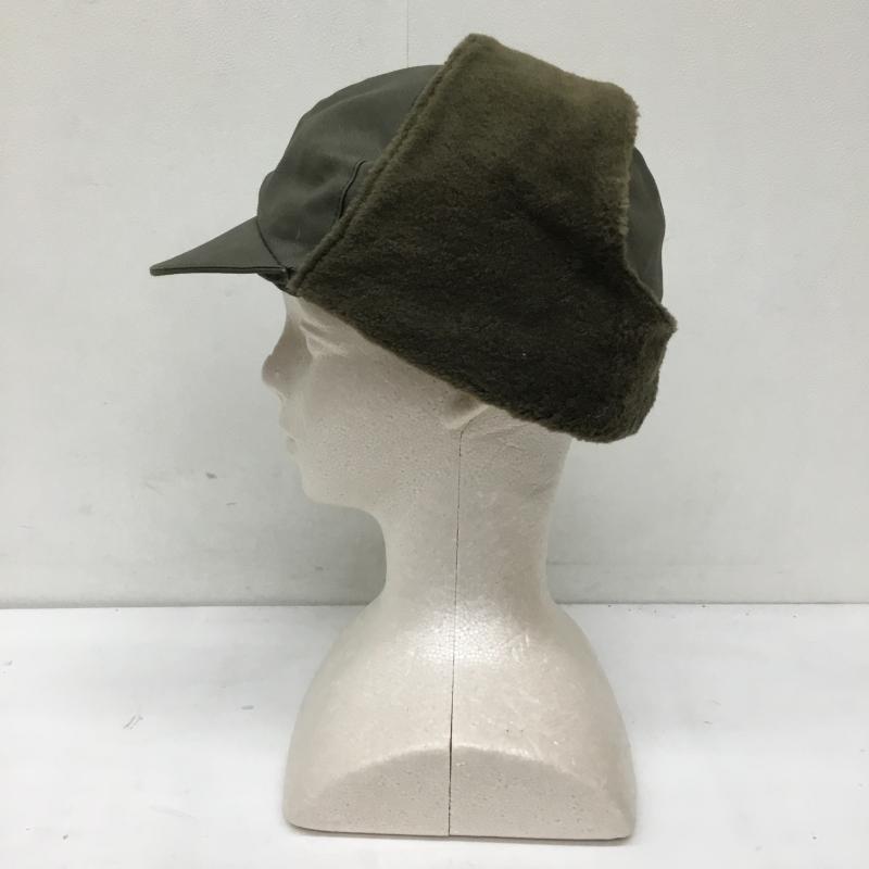 ユーズドクロージング used clothes 帽子 キャップ ドイツ軍　パイロットキャップ 無地 カーキ / カーキ /  メンズ USED 古着 中古 10136550