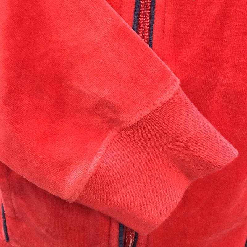 トミーヒルフィガー TOMMY HILFIGER ジャケット、上着 ジャケット、ブレザー 123-321803-720 フリースジャケット S ロゴ、文字 赤 / レッド /  レディース USED 古着 中古 10107458