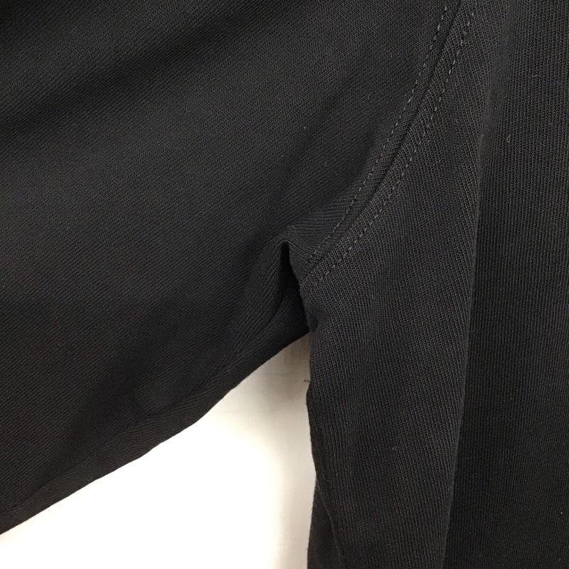 アミアレクサンドルマテュッシ AMI Alexandre Mattiussi カットソー 長袖 長袖カットソー プリントカットソー クルーネック XL ロゴ、文字 黒 / ブラック /  メンズ USED 古着 中古 10146770