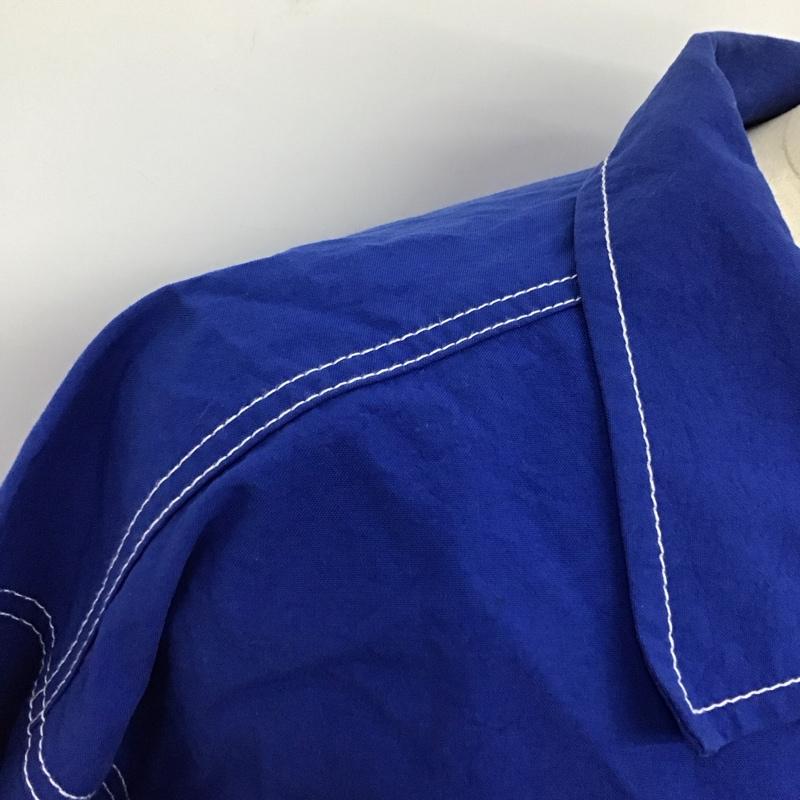 チャンピオン Champion ジャケット、上着 ジャケット、ブレザー c8-q603 19FW StandardCoachJacket カジュアルジャケット M ロゴ、文字 青 / ブルー /  メンズ USED 古着 中古 10124672