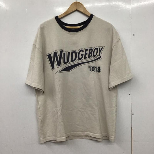 ワッジボーイ Wudge Boy Tシャツ 半袖 半袖カットソー プリントTシャツ クルーネックカットソー M ロゴ、文字 マルチカラー / マルチカラー /  メンズ USED 古着 中古 10147583
