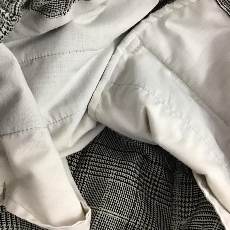レプシィム LEPSIM パンツ スラックス S チェック 灰 / グレー /  レディース USED 古着 中古 10143401