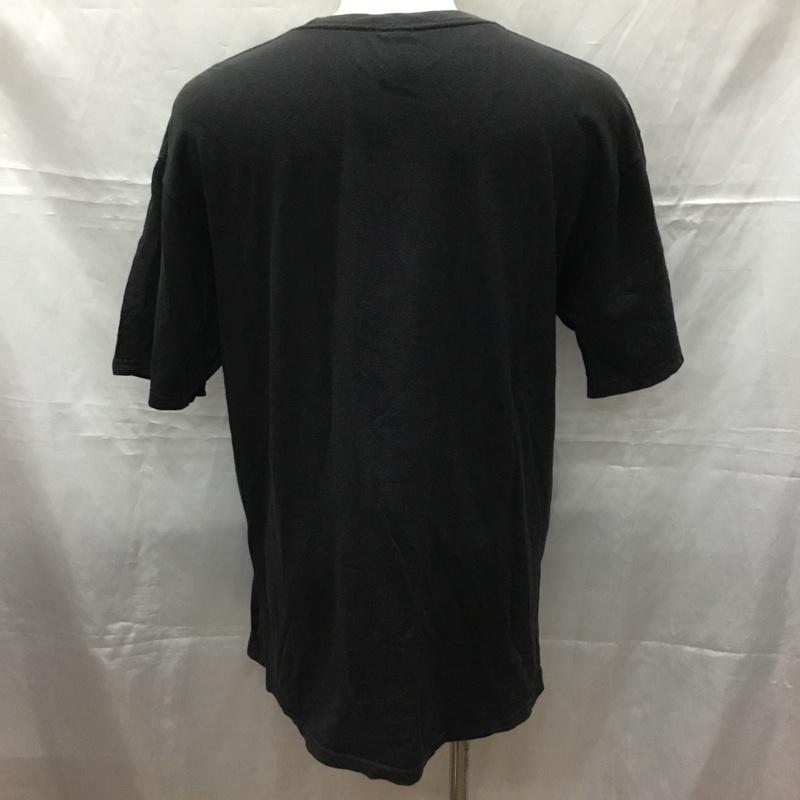 ステューシー STUSSY Tシャツ 半袖 L ロゴ、文字 X プリント 黒 / ブラック /  メンズ USED 古着 中古 10113424