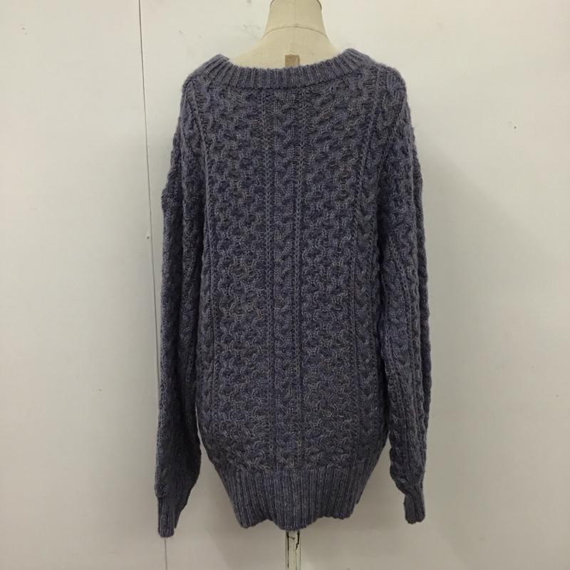 ダブルクローゼット w closet ニット、セーター 長袖 FREE  マルチカラー / マルチカラー /  レディース USED 古着 中古 10121728
