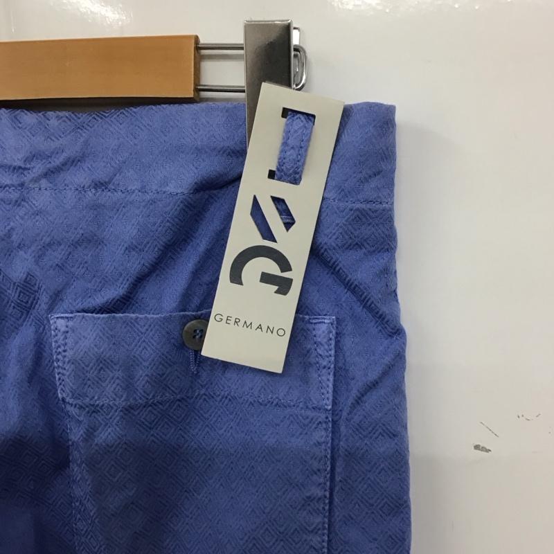 ジェルマーノ GERMANO パンツ スラックス 24-23-0076-081-73-16 タグ付き 44  青 / ブルー /  メンズ USED 古着 中古 10139490