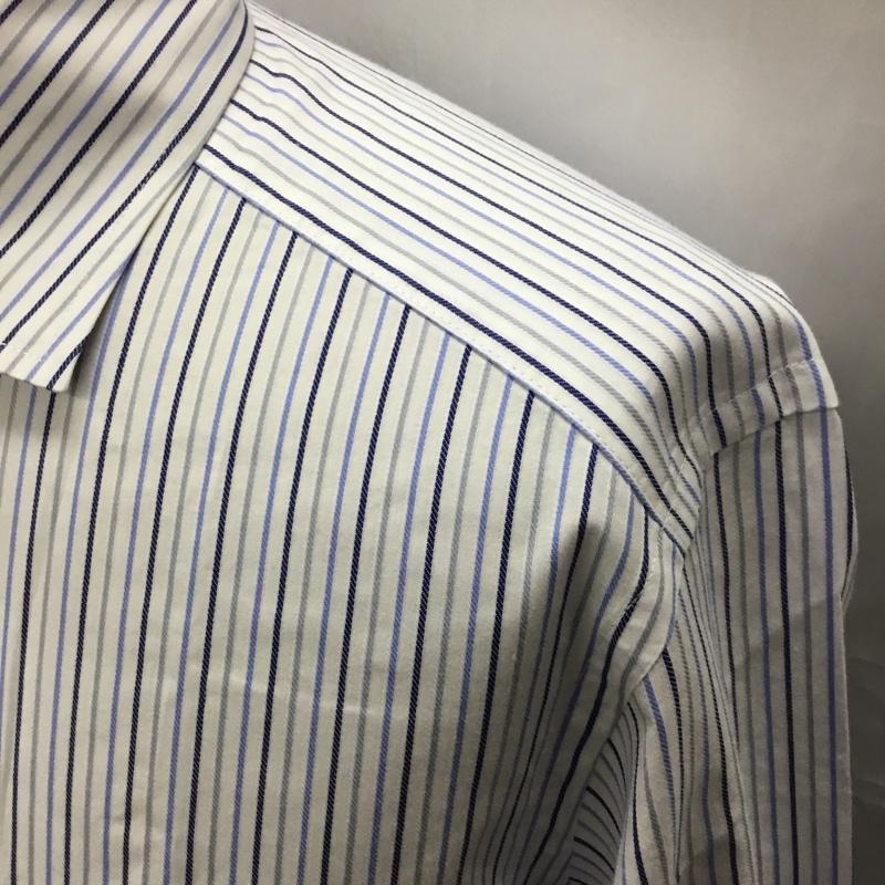 エディーバウアー Eddie Bauer シャツ、ブラウス 長袖 長袖シャツ カラーシャツ ポケットシャツ 長袖カットソー ストライプシャツ S ストライプ マルチカラー / マルチカラー /  メンズ USED 古着 中古 10115116