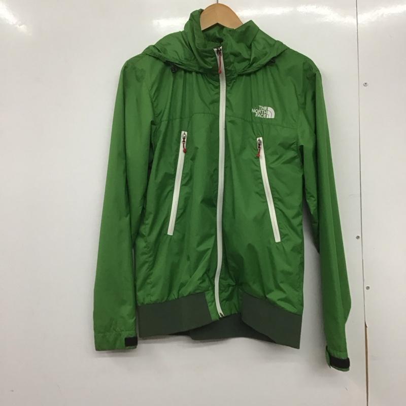 ザノースフェイス THE NORTH FACE ジャケット、上着 ジャンパー、ブルゾン np21226 DIABLOWINDJACKET ジップアップジャケット M ロゴ、文字 緑 / グリーン /  メンズ USED 古着 中古 10145732