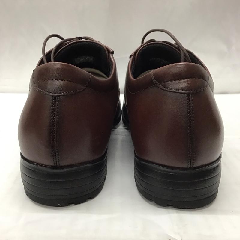 アシックス ASICS 革靴 革靴 TU-7010 texcy luxe ストレートチップ 箱有 26cm 26.0cm 無地 茶 / ブラウン /  メンズ USED 古着 中古 10111750