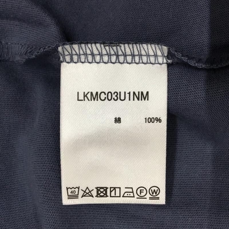 ラコレ LAKOLE Tシャツ 半袖 LKMC03U1NM オーバーサイズ L 無地 紺 / ネイビー /  メンズ USED 古着 中古 10119335