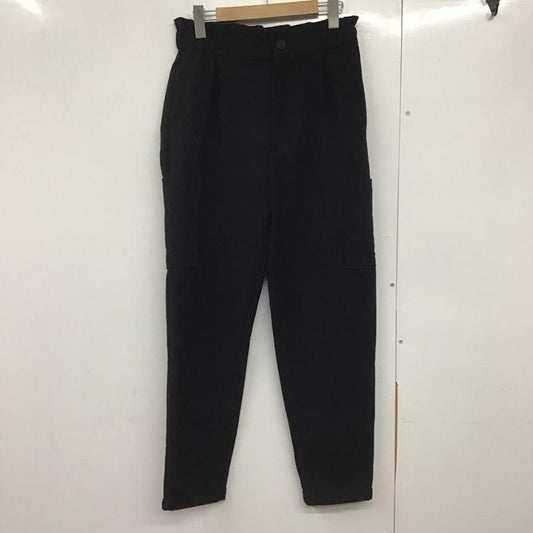 ザラ ZARA パンツ スラックス 8741 225 800 サイドポケット 無地 黒 / ブラック /  レディース USED 古着 中古 10141994
