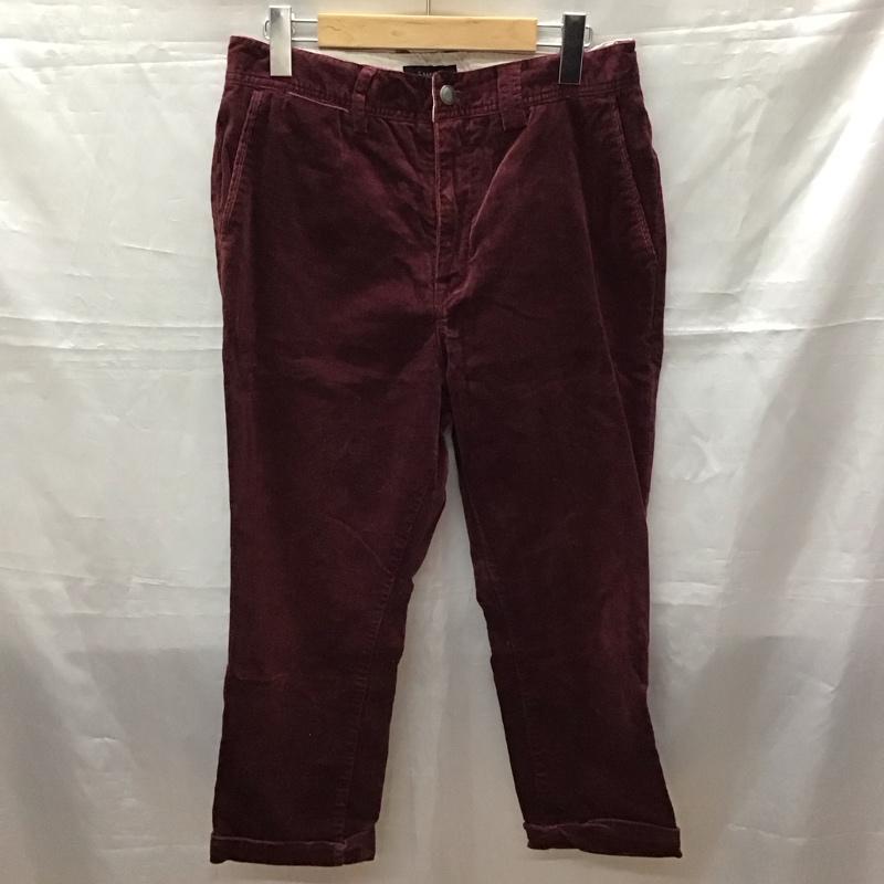 レイジブルー RAGEBLUE パンツ ワークパンツ、ペインターパンツ コーデュロイパンツ ワイドパンツ ストレッチパンツ カジュアルパンツ M 無地 えんじ / ワインレッド /  メンズ USED 古着 中古 10116880