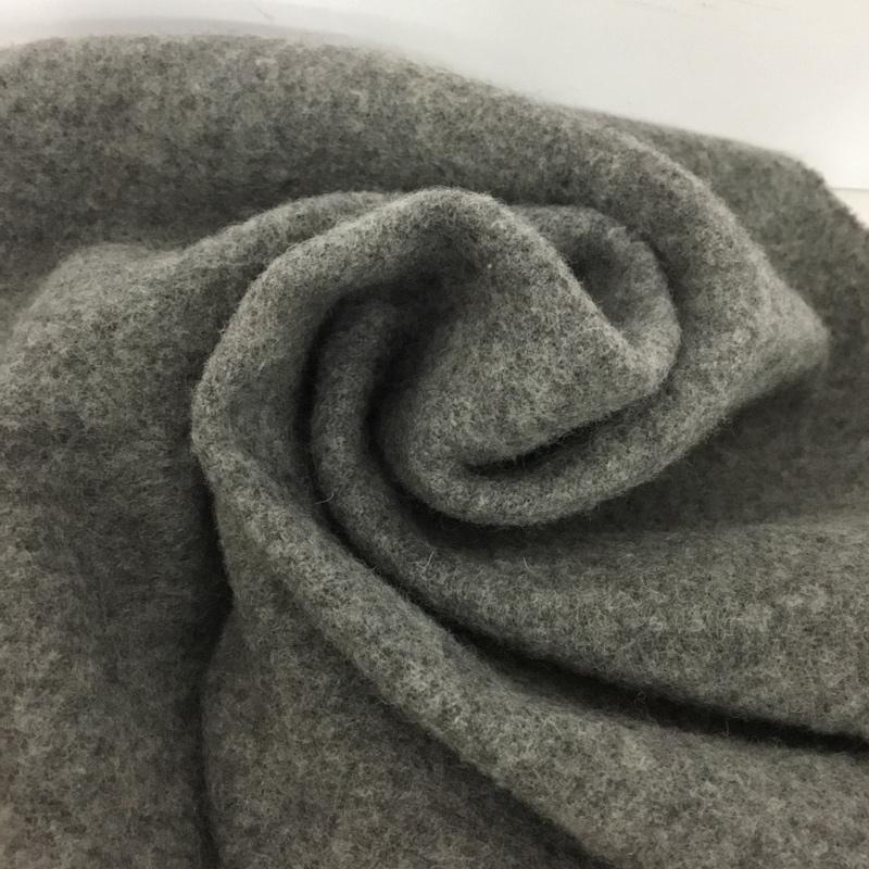 ヴェルサーチ VERSACE マフラー マフラー フリンジ ウール ロゴ、文字 灰 / グレー /  レディース USED 古着 中古 10140028