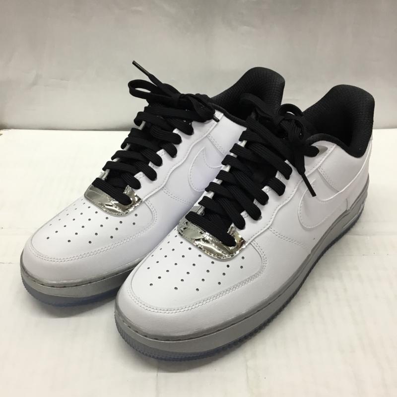 ナイキ NIKE スニーカー スニーカー DX6764-100 WMNS AIR FORCE 1 07 SE 28.5cm 28.5cm ロゴ、文字 白 / ホワイト / X 黒 / ブラック /  メンズ USED 古着 中古 10118661