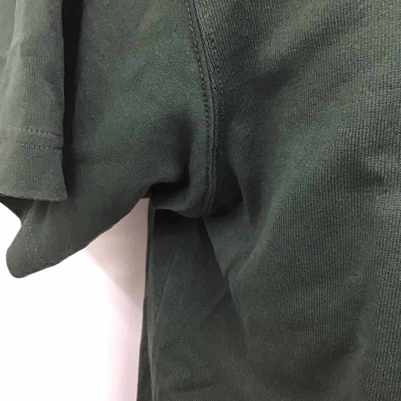 モンベル mont-bell Tシャツ 半袖 2104801 半袖シャツ 無地シャツ ポケットシャツ L 無地 緑 / グリーン /  メンズ USED 古着 中古 10125922