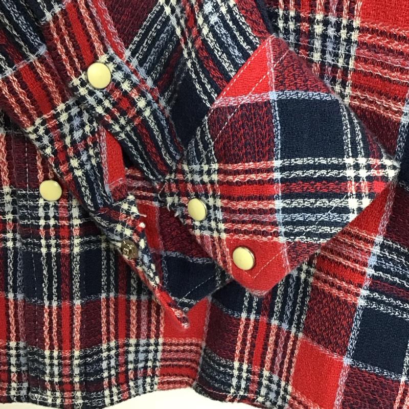 ハリウッドランチマーケット HOLLYWOOD RANCH MARKET シャツ、ブラウス 長袖 長袖シャツ カラーシャツ ポケットシャツ 長袖カットソー チェックシャツ 1 チェック マルチカラー / マルチカラー /  メンズ USED 古着 中古 10117646