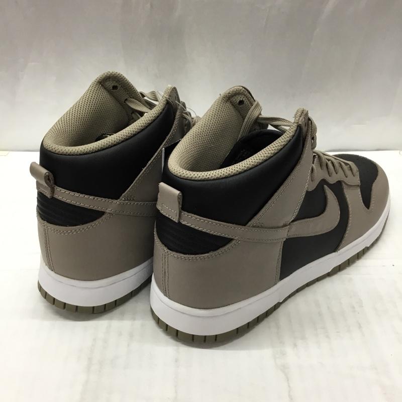 ナイキ NIKE スニーカー スニーカー DD1869 002 WMNS DUNK HIGH 27.5cm 箱有 27.5cm ロゴ、文字 黒 / ブラック / X 灰 / グレー /  メンズ USED 古着 中古 10111980