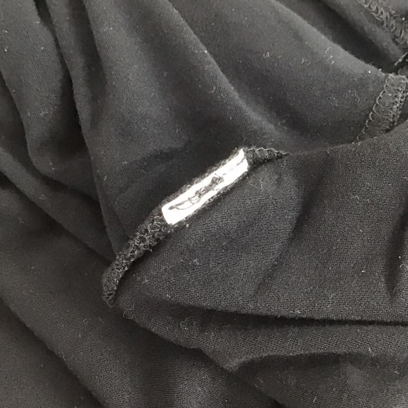 ザラウーマン ZARA WOMAN カットソー 半袖 M 無地 黒 / ブラック /  レディース USED 古着 中古 10150840